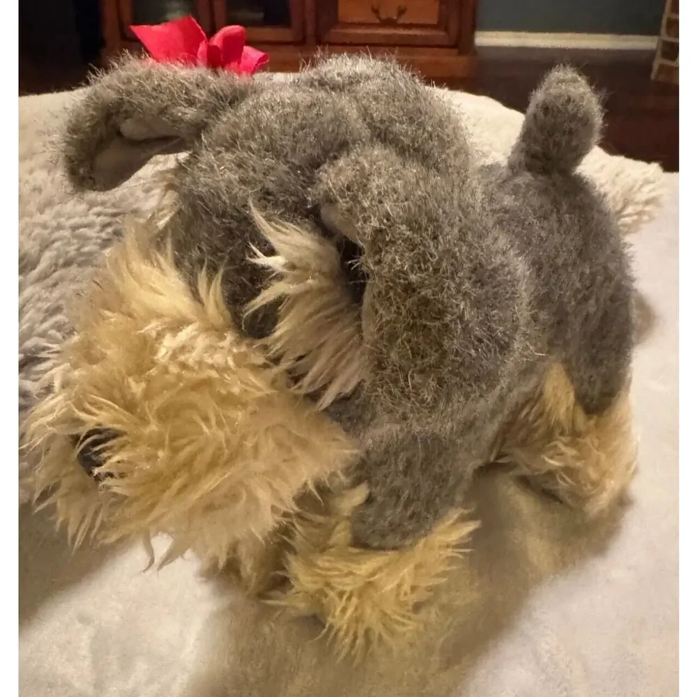 Battat Plush Dog Schnauzer Dog & Toy Veternarian Kit